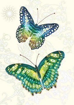 Butterflies Greeting Card AB3
