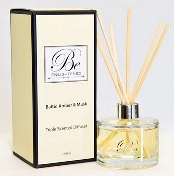 BALTIC AMBER & MUSK TRIPLE SCENTED DIFFUSER