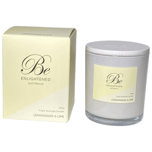 LEMONGRASS & LIME TRIPLE SCENTED CANDLE